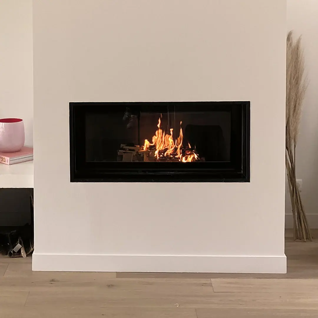 Insert à bois acier CLOUD 130 R 16 kW