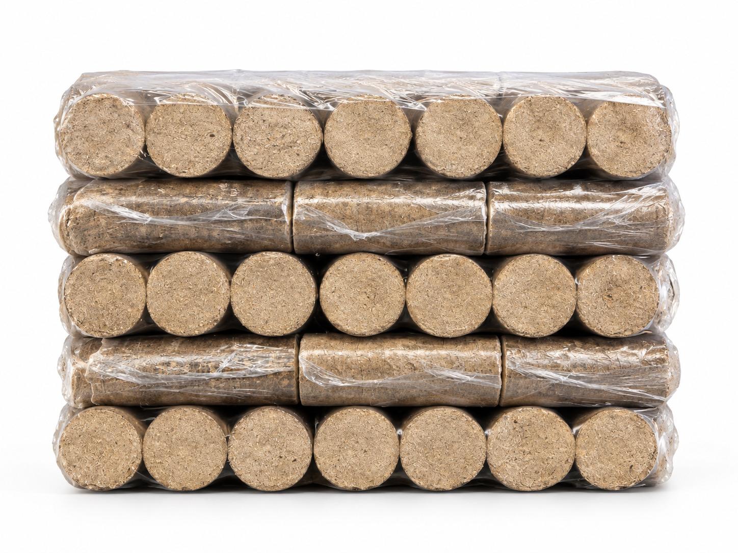 Bûches de Bois Compressé (Densifié) - Jour & Nuit
