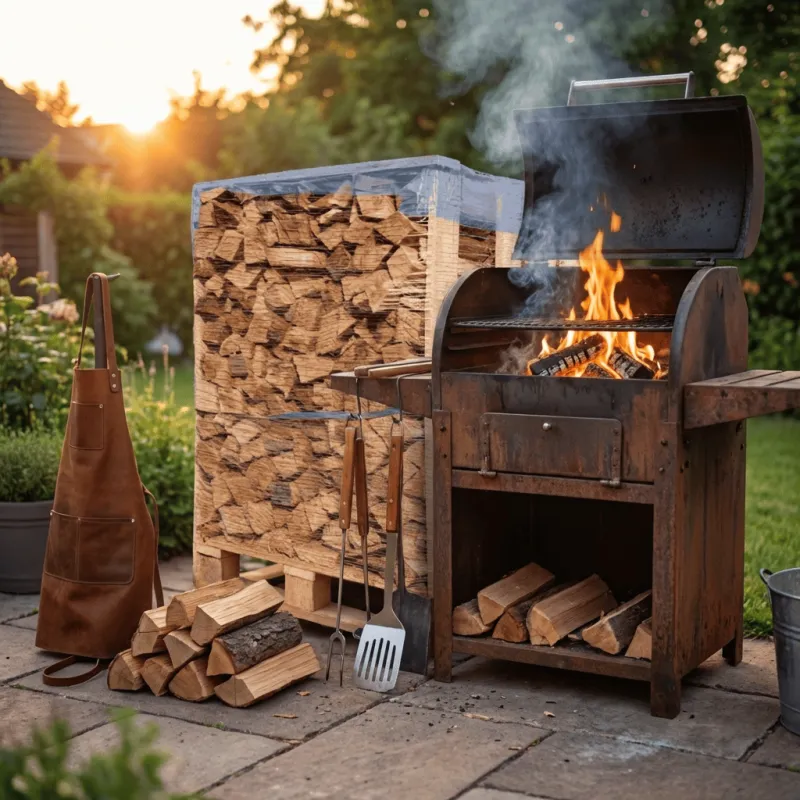 Le Secret d'un Barbecue Réussi : Quel Bois Choisir pour vos Grillades ?